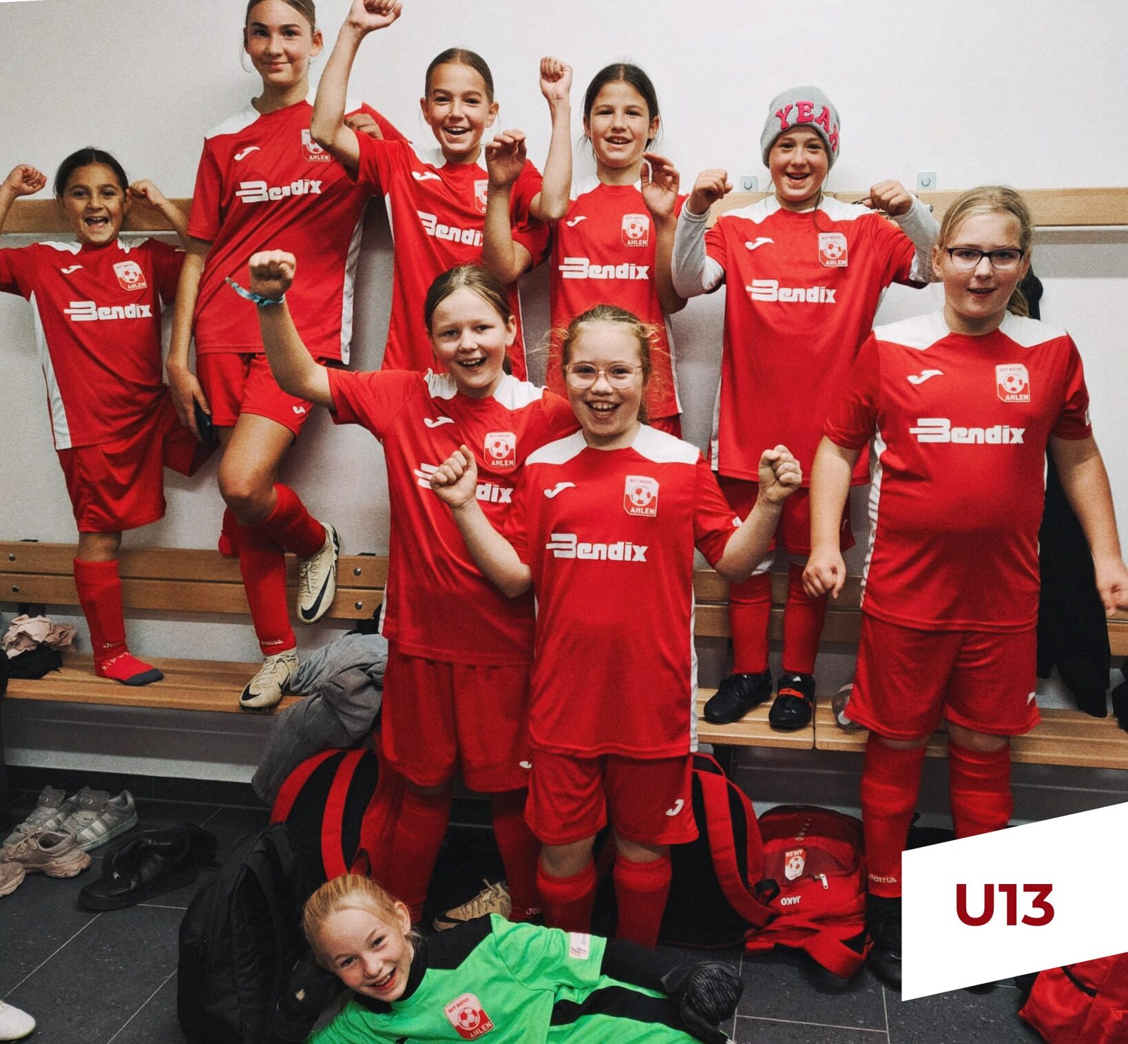 U13-Juniorinnen feiern klaren 9:0-Heimsieg